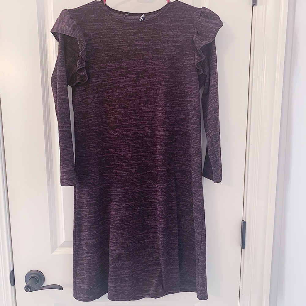 Girls Knee Length Purple Dress 💜